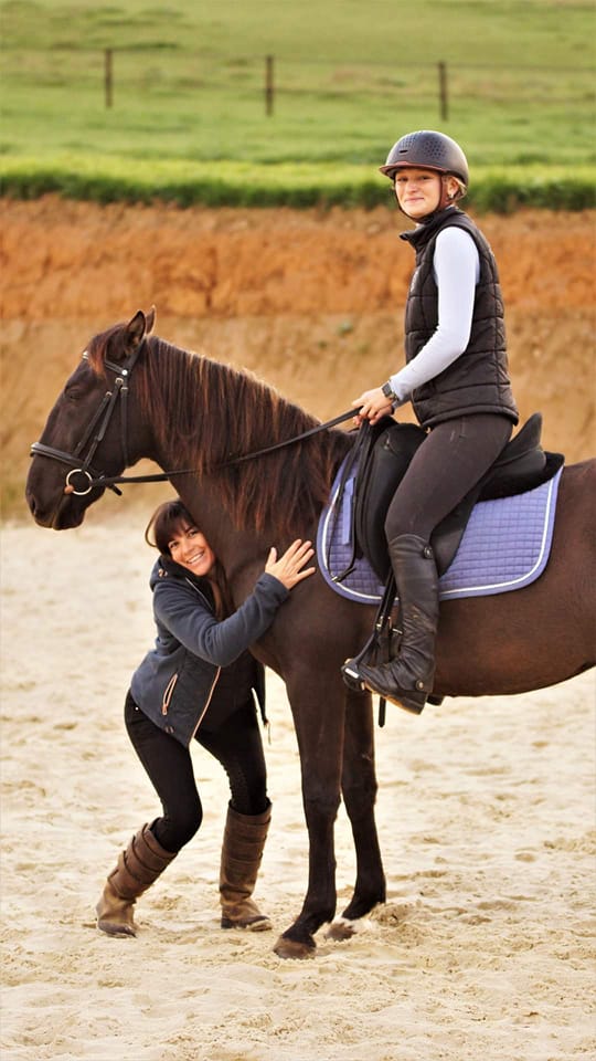 Camille El Gorri, enseignante d'équitation