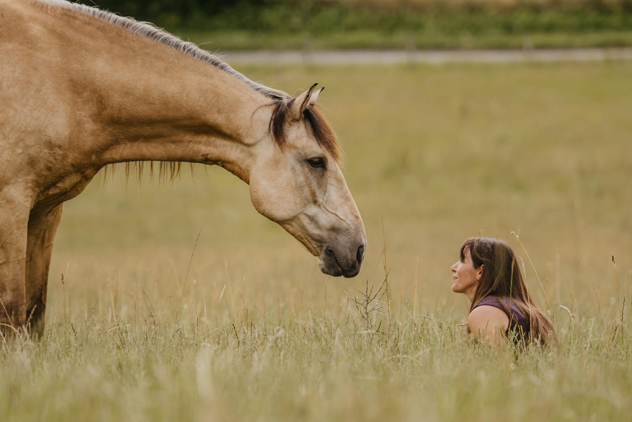 Camille El Gorri et son cheval Tigre